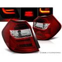 DEPO LED BAR taillights BMW E81 E87 07-11 red