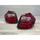 Pilotos traseros DEPO Led Bar BMW E81 E87 07-11 rojo