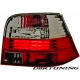 Fanali DEPO look VW GOLF 4 97 -03 rosso fumé
