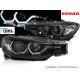 Faros SONAR 3D LED Bmw F30 F31 11-15 negros