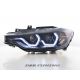 Fari SONAR 3D LED XENON AFS Bmw F30 F31 11-15 neri