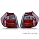 DEPO LED BAR taillights BMW E81 E87 07-11 red smoke