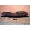 Calandra VW GOLF 6  look GTI nero-rosso
