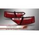 Fanali LED BAR AUDI A5 07-11 rosso ciliegia