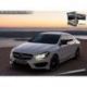 Calandra Mercedes look AMG CLA C117 silver