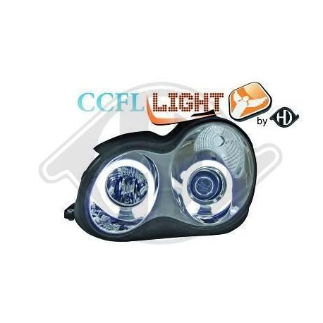 Coppia Angel Eyes CCFL MERCEDES C W203 00-07