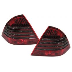 Pilotos Led Mercedes C W203 limusina 00-04 rosso aumado