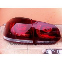 Fanali LED DEPO GOLF 6 R Look 08-12 rossI