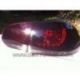 Fanali LED GOLF 6 R Look 08-12 rosso fumè