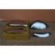 Calotte retrovisori satinati VW GOLF 7 Look GTI-R 12-18