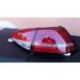 Pilotos LED GOLF 7 look GTI, GTD 12-17 rojo