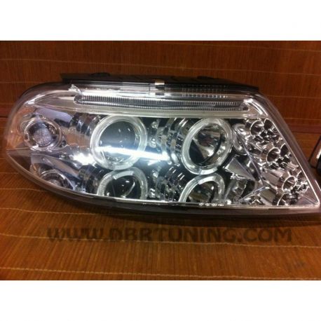 Gruppi ottici Angel Eyes LED VW Passat 3BG 00-05