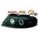 Gruppi ottici Angel Eyes LED Passat 3BG 00-05 neri