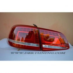 Fanali LED VW PASSAT B7 10-14 rosso ciliegia
