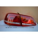 Fanali LED VW PASSAT B7 10-14 rosso ciliegia