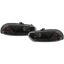 Gruppi ottici Daylight Led Alfa Romeo 156 (932) 97-03 neri