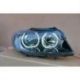 Fari Angel Eyes Led BMW 3 E90 E91 05-11 neri