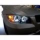 Faros Angel Eyes Led BMW 3 E90 E91 05-11 negro