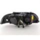 Gruppi ottici Angel Eyes Led BMW E39 H7 95-00 neri