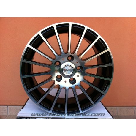 Cerchi in lega AVUS AC-M03 Black Polished