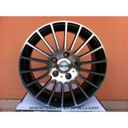 Llanta AVUS AC-M03 Negro Pulido 17
