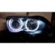 Fari Angel Eyes CCFL BMW 3 4porte E46 01-05 neri