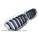 Calandra BMW E90 E91 look M3 08-11 nera cromo