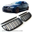 Calandra BMW E90 E91 look M3 05-08 nera opaca
