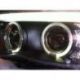 Fari Angel Led Xenon Bmw X5 (X53) 03-07 neri