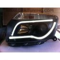 Headlight Led TubeLight Dacia Renault Duster 10-14 black
