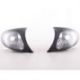 Coppia frecce trasparenti BMW 3 4porte E46 01-05 nere