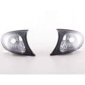Coppia frecce trasparenti BMW 3 4porte E46 01-05 nere