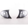 Coppia frecce trasparenti BMW 3 4porte E46 01-05 nere