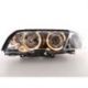 Coppia fari Angel Eyes BMW 3 4porte E46 98-01
