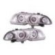 Coppia fari Angel Eyes Led BMW 3 E46 4porte 98-01