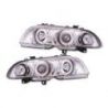 Coppia fari Angel Eyes Led BMW 3 E46 4porte 98-01