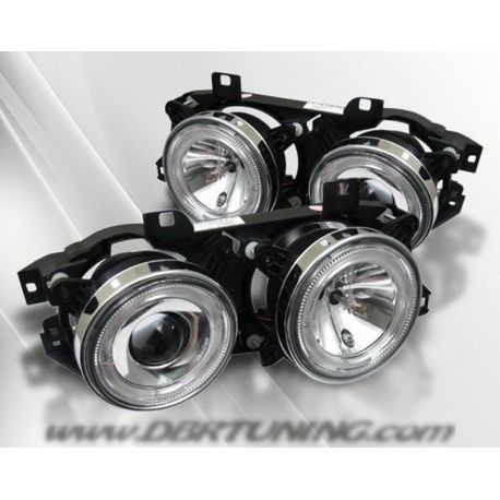 Coppia fari Angel Eyes BMW Serie 5 E34 88-94