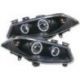Gruppi ottici Angel Eyes Renault Megane2  02-06 neri