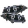 Headlight Angel Eyes Renault Megane2  02-06 black