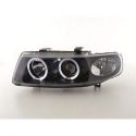 Coppia fari Led Angel Eyes Leon 1M 99-05 neri