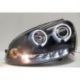 Faros Angel Eyes Led VW GOLF 5 03-08 negro