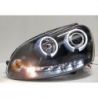 Fari Angel Eyes Led VW GOLF 5 03-08 neri