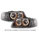 Gruppi ottici Angel Eyes Audi A3 (8L) 96-00 neri