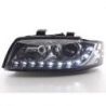 Coppia fari Daylight Led Audi A4 (8E-B6) 01-04 neri