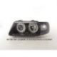 Headlights Angel Eyes Audi A3 8L 00-03 black