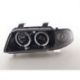 Gruppi ottici Angel Eyes Audi A4 (B5) 95-99 neri