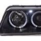 Gruppi ottici Angel Eyes Audi A4 (B5) 95-99 neri