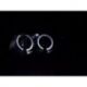 Gruppi ottici Angel Eyes Audi A4 (B5) 95-99 neri