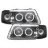 Gruppi ottici Angel Eyes Audi A3 8L 96-00 neri