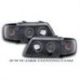 Gruppi ottici Angel Eyes Audi A3 8L 96-00 neri